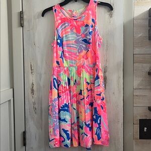 Lilly Pulitzer Kassia Dress in the Playa Hermosa print Sz 00 EUC